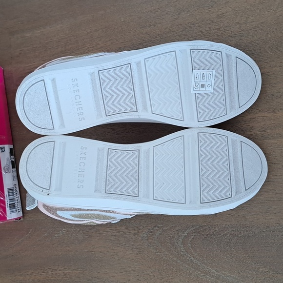 Sketchers Women's Twinkle Toes: HI-Lites-Heart Pop - Color: Rose Gold - Size: 8 - Picture 8 of 9